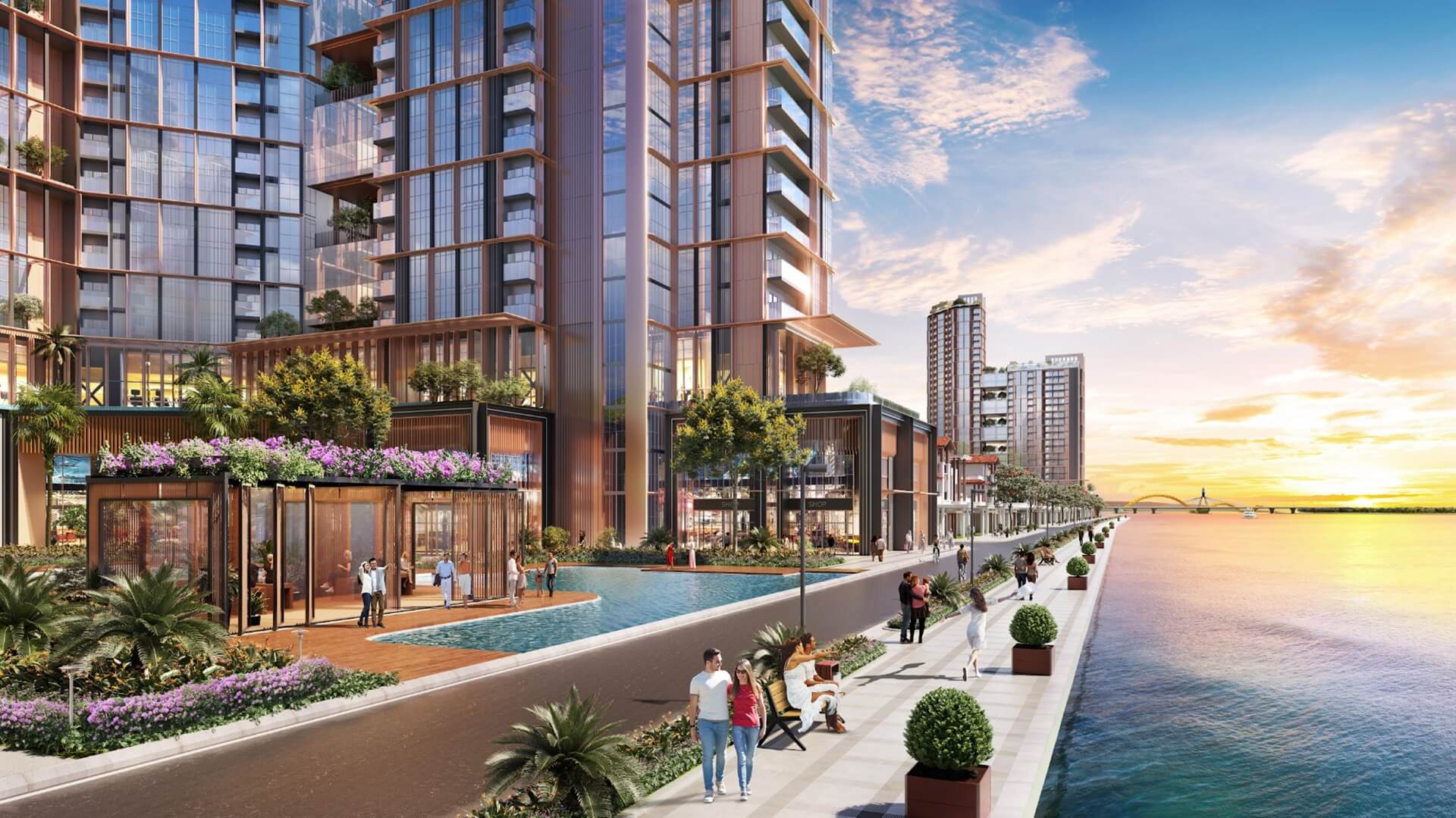 shophouse khối đế The Parkland