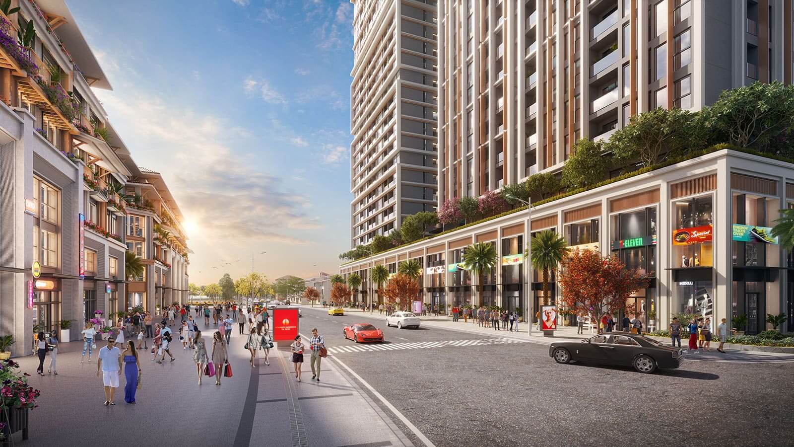 shophouse khối đế The Parkland