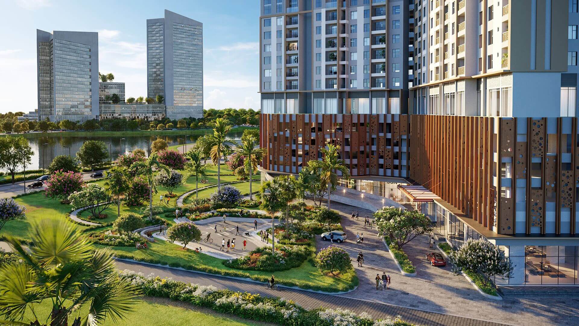 tiện ích dự án The Parkland Ocean Park 2 yên sở hoàng mai