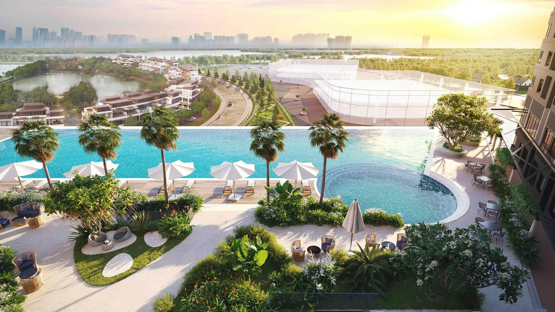 tiện ích dự án The Parkland Ocean Park 2 yên sở hoàng mai