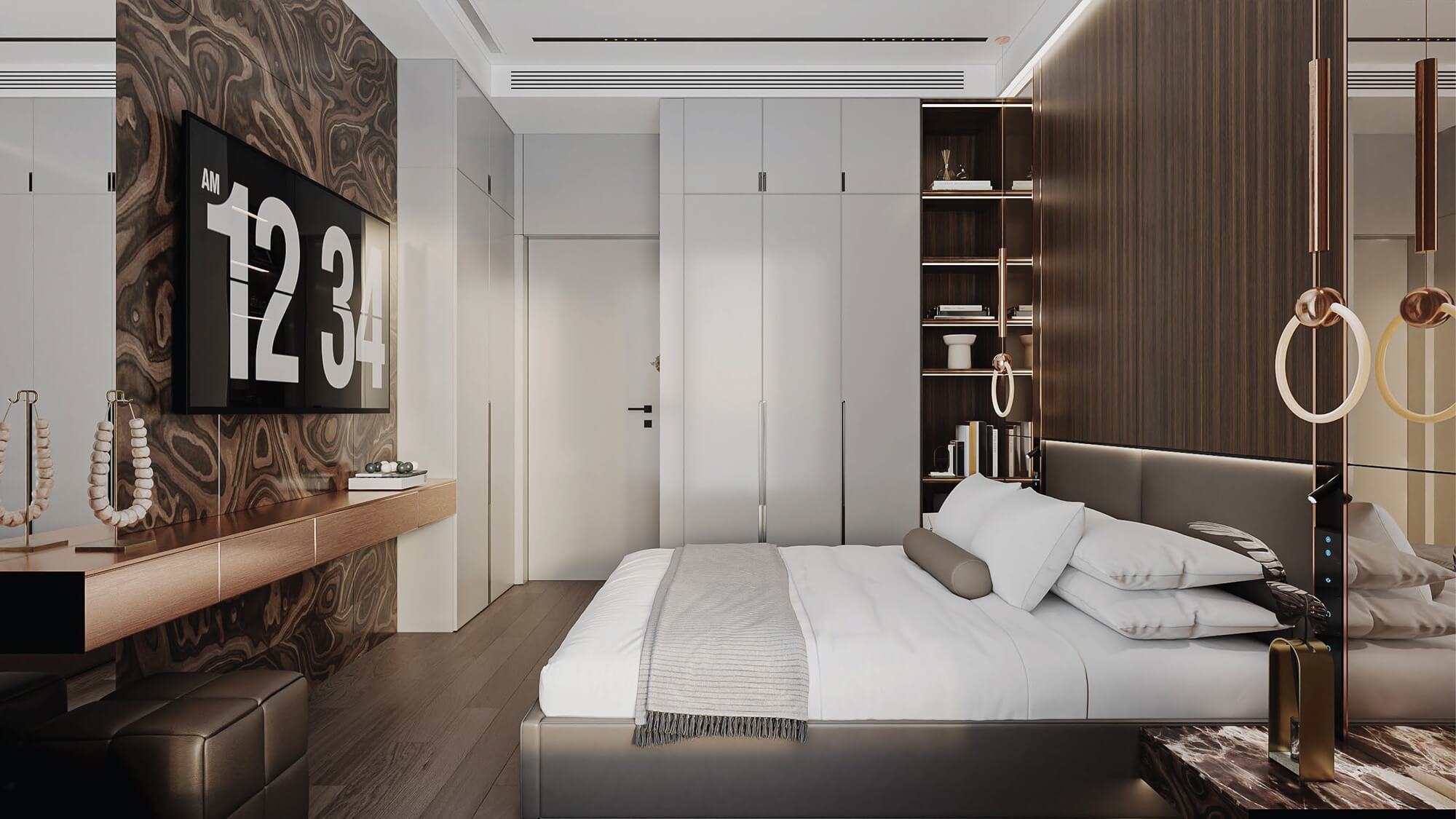 nội thất căn hộ the parkland ocean park 2