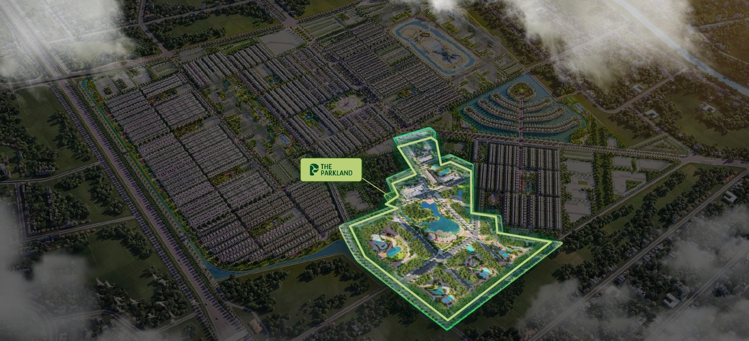 vị trí dự án the parkland nằm tại khu đô thị ocean city