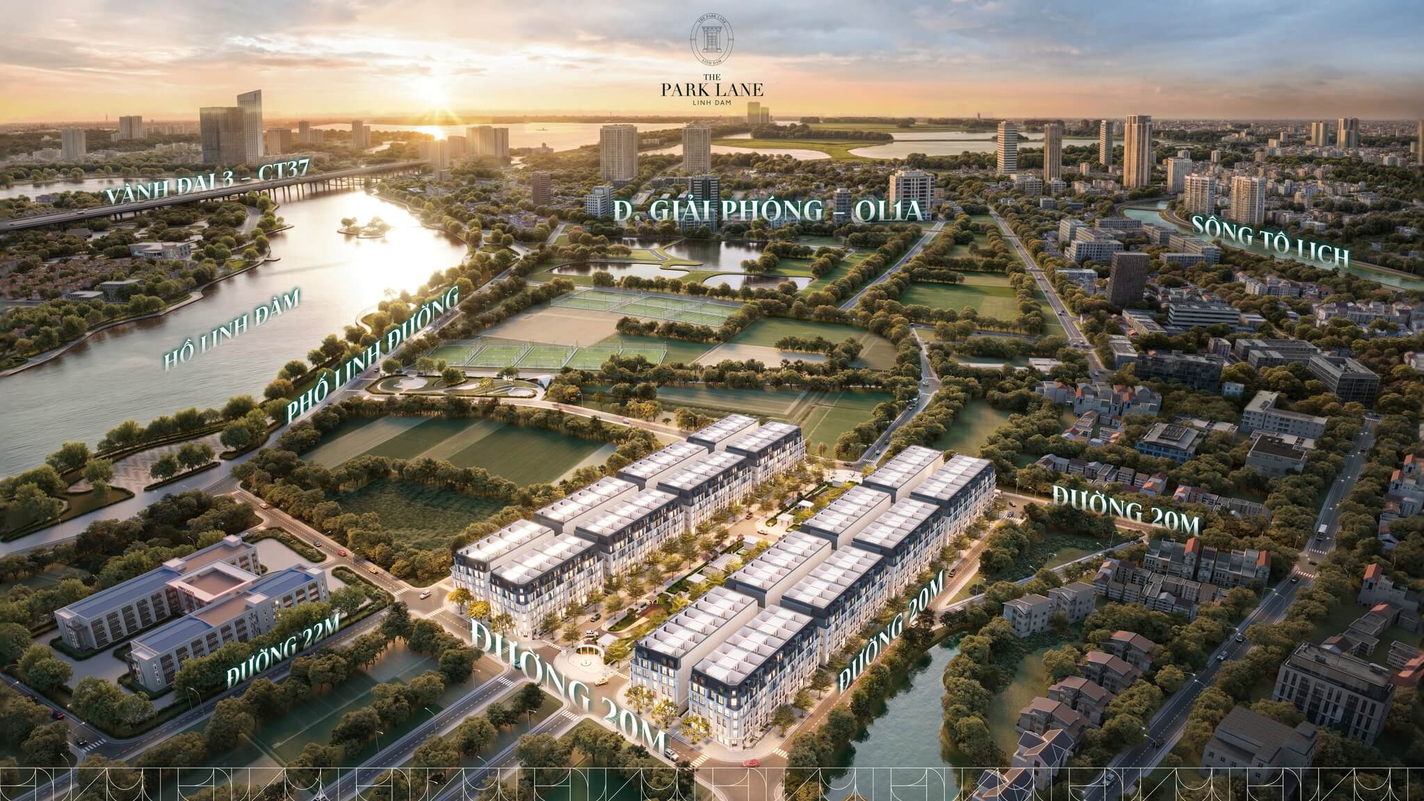 dự án the park lane linh đàm