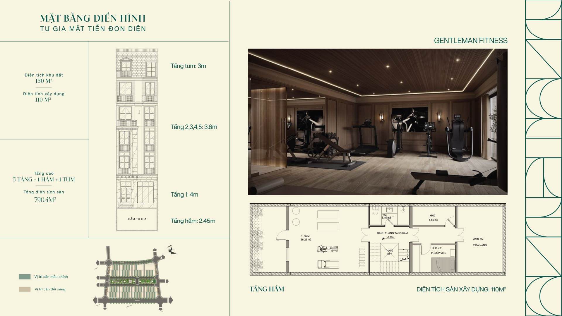 thiết kế tư dinh the park lane linh đàm