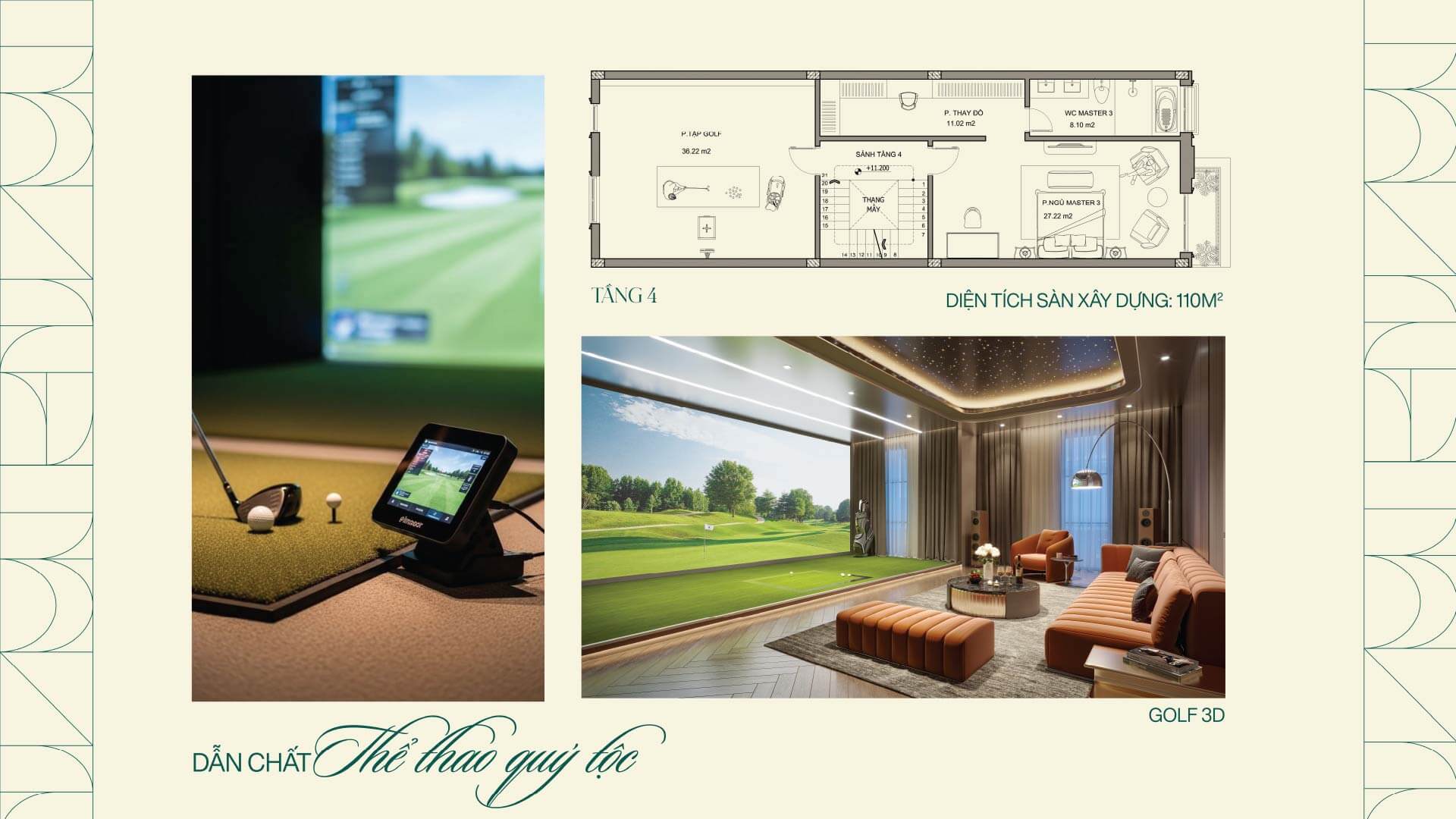 thiết kế tư dinh the park lane linh đàm