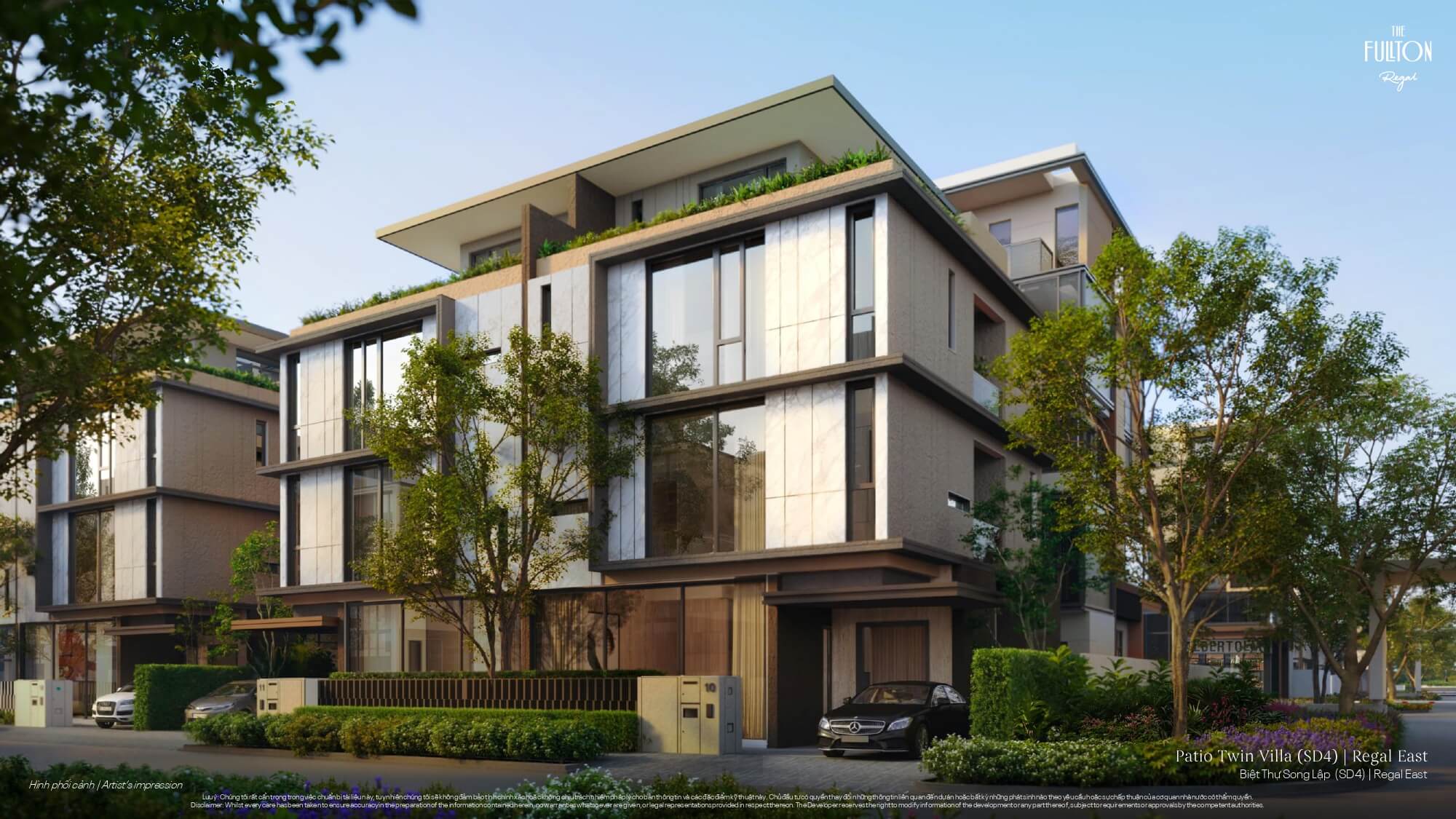 biệt thự song lập the fullton regal
