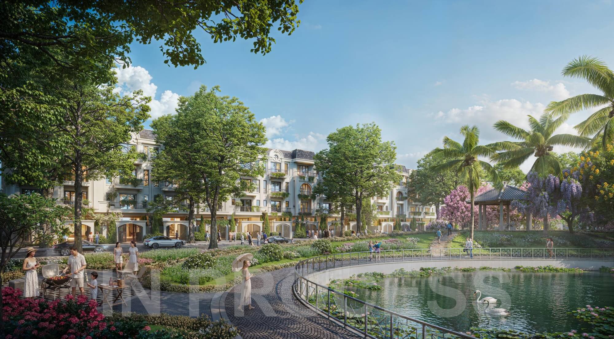 tiện ích dự án hawee parkland bảo đài bắc ninh